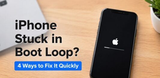 iPhone Stuck in Boot Loop? 4 Ways to Fix It Quickly